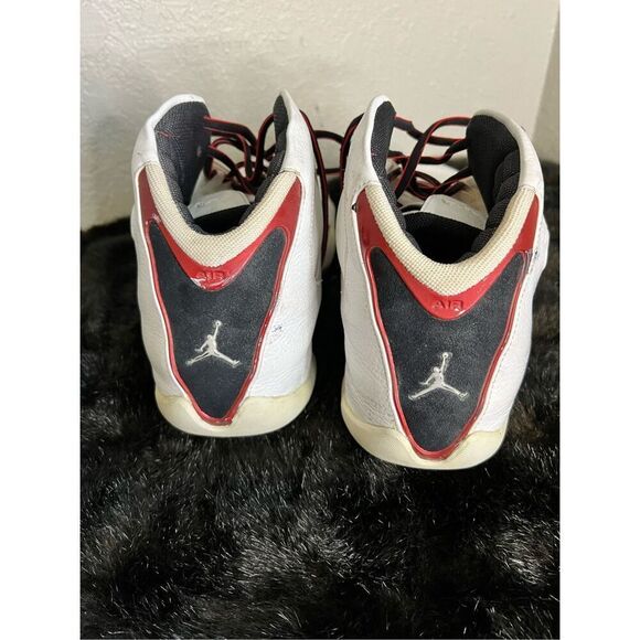 Size 12 - Nike Air Jordan 21 OG White Varsity Red Leather Suede (313038-161 main image 7